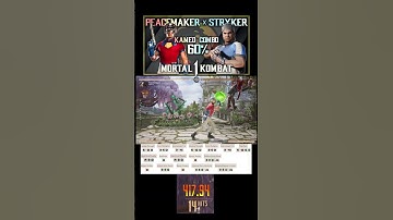 MK1 Peacemaker combo 60% #mortalkombat #gaming #thtstragic #mk1 #mk1peacemaker #mk1peacemakercombo