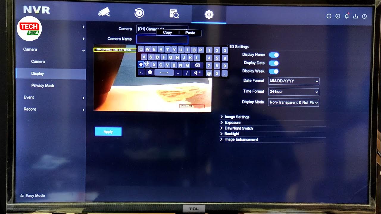 Change Camera Name Hikvision NVR Hikvision Camera Name Change