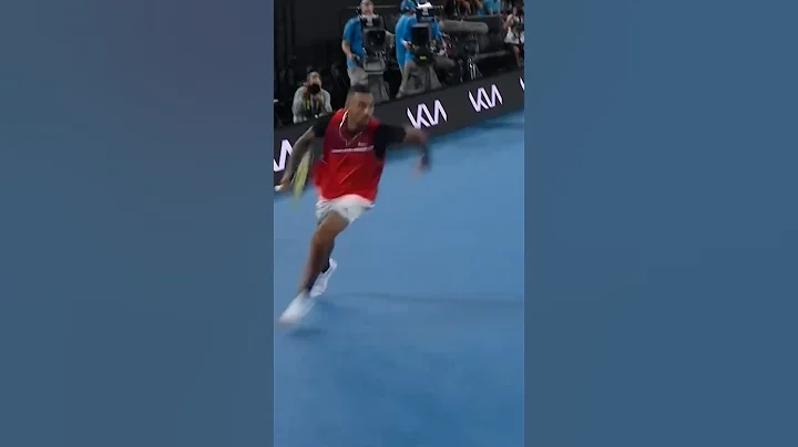 Nick Kyrgios' INCREDIBLE winner and BRILLIANT celebration! 😱 - DayDayNews