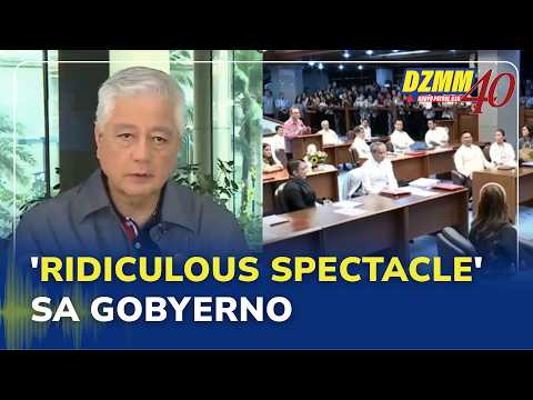 Ex-DILG chief hits 'ridiculous spectacle' in government | DZMM (15 May 2026)