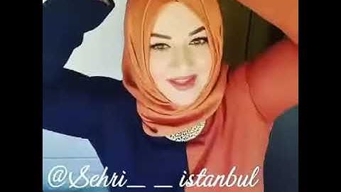 criss cross hijab tutorial 1