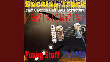 Backing Track Two Chords Changes Structure Em7 C Maj7