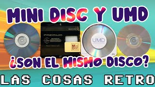 MiniDisc vs. UMD  ¿Puede una PSP reproducir un MiniDisc? ¿Y un MiniDisc leer un UMD?