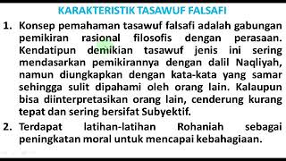 13dkarakteristik Ajaran Pokok Tokoh Tasawuf Falsafi aliranaliran Tasawuf Kuliah Akhlak Tasawuf