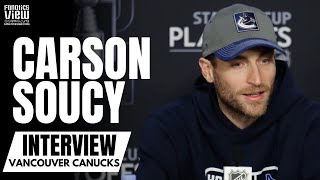 Carson Soucy Discusses Vancouver Canucks GM1 Comeback vs. Edmonton & Oilers vs. Canucks Series