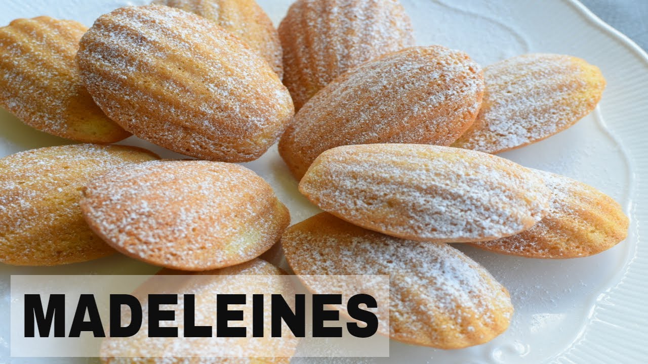 Try this delicious and super easy French pastry; madeleines