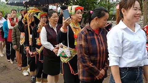 Đám cưới của dân tộc dao thuộc xã hợp Tiến huyện đồng hỷ tỉnh Thái Nguyên. 2023