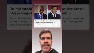 Donald Trump Feels Threatened By Ron Desantis Goes After Florida Governor