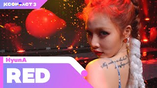 HyunA (현아) - RED (빨개요) | KCON:TACT 3