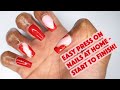 How to: Press on nails at home tutorial (full) | nail art tutorial