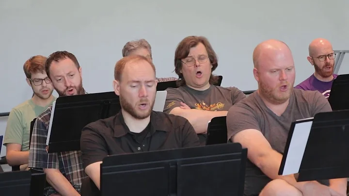 James Bagwell Rehearses the Dimitrij Chorus