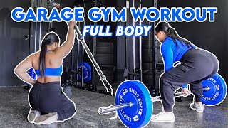 TOTAL BODY WORKOUT | BUILD &amp; STRENGTHEN | Home Gym Edition