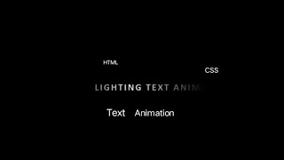 Amazing Text Animation Effects with CSS JavaScript Web Design Tutorial