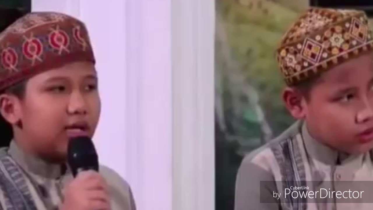 HAFAL AL QURAN; KAMIL 6 BULAN SETENGAH, AHMAD 8 BULAN SETENGAH, IBRAHIM 1 THN SETENGAH DAN 'AUF 9 B.