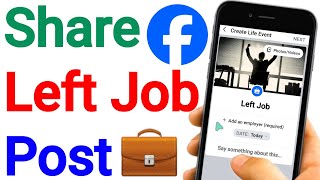 Information How To Share Left Job Post On Facebook | How To Post Left Job On Facebook Guide