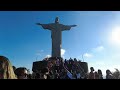 Christ the redeemer walk tour  rio de janeiro brazil