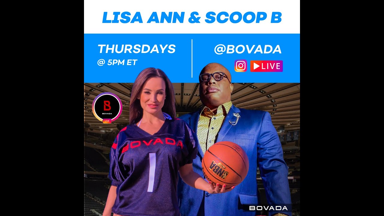Lisa Ann and Scoop B - Bovada NBA Betting Odds