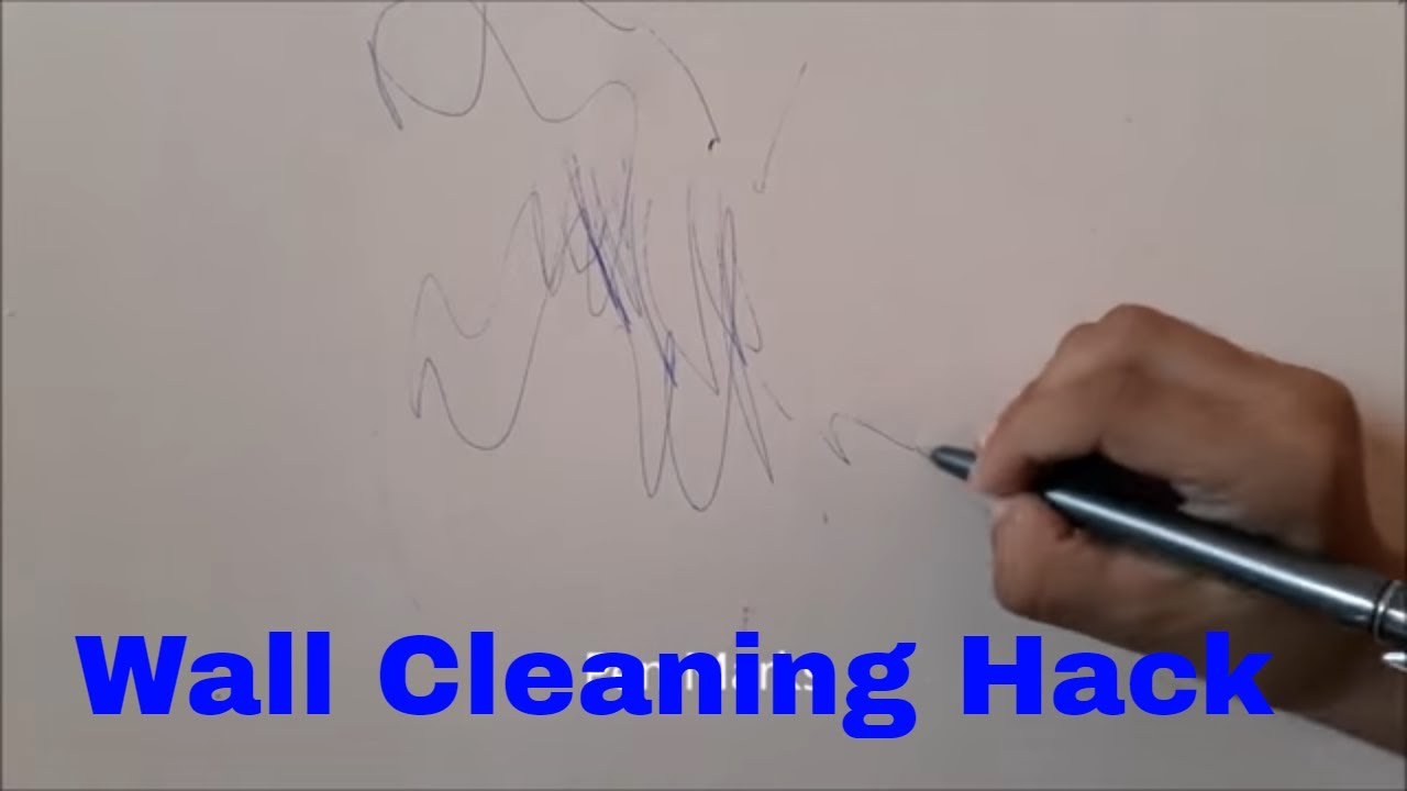 Super Easy Wall Cleaning Hacks - YouTube