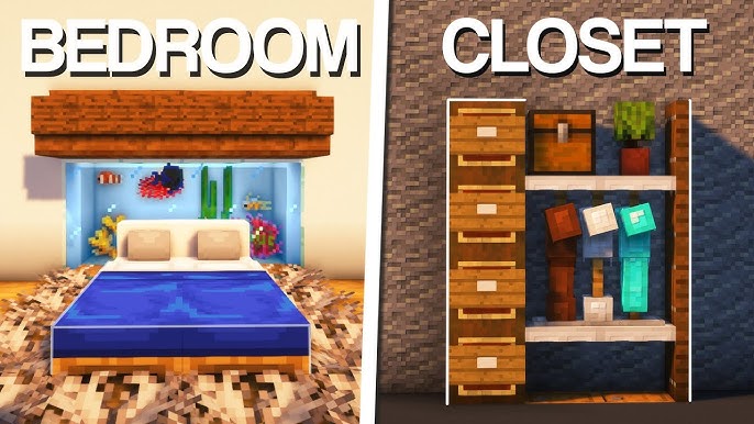 Minecraft: Bedroom Designs / Ideas ! - YouTube