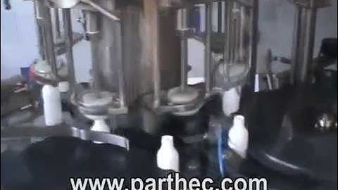 Automatic Bottle Filling Cum Pick & Place Capping Machine