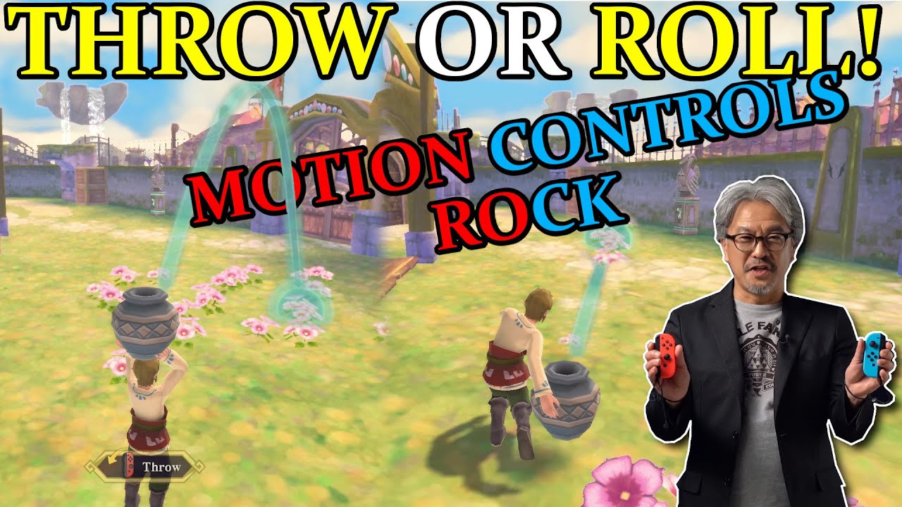 Zelda Skyward Sword Hd Controls Review (Throwing, Rolling \U0026 Sword)