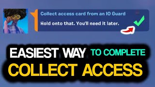 Collect ACCESS CARD from an IO Guard! [SOLO MATCH]! How to Collect access card from an IO Guard!