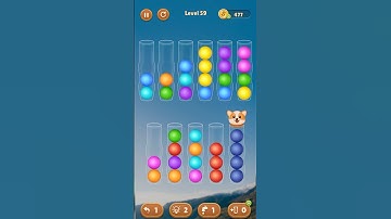 Color Ball Sorting Puzzle Level 59 #challenge #games #gaming #colorball