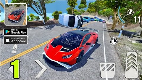 Car Crash Simulator: Mountain Gameplay (Android, iOS)