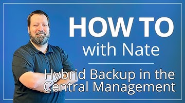 How to Create a Hybrid Backup Job in the Central Management With NovaBACKUP Managed Backup