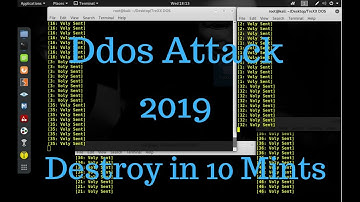 Best Powerfull Ddos Attack 2019||Destroy  in 10 Mints