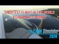 Shortest Scheduled Flight in the World – Ultra HD Beautiful MSFS Cinematic