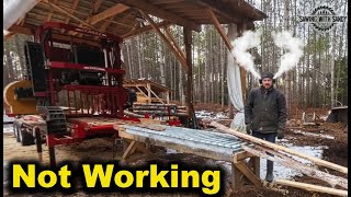 Sawmill Outfeed Table Gets the Axe and Im NOT Happy About It