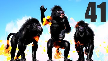 EXPLODING POO EVERYWEHRE! DINOPITHECUS DEMONIC | PRIMAL FEAR HARD MODE ARK SURVIVAL EVOLVED MOD E41