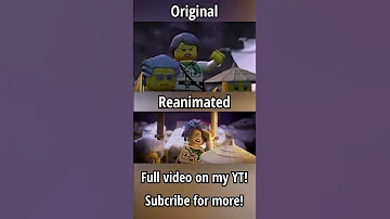 I reanimated a Lego Ninjago episode in the style of the movies!