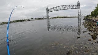 Cape Cod Canal Striper action Spring 2023