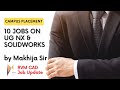 10 Vacancies on Solidworks and UG NX CAD | Freshers &amp; Experienced | Understand How to get a job.