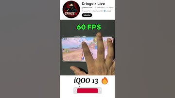How I Got 144FPS in BGMI by Just Changing Graphics 😂 | iQOO 13 Test #shorts #iqoo135g #bgmi #pubgm