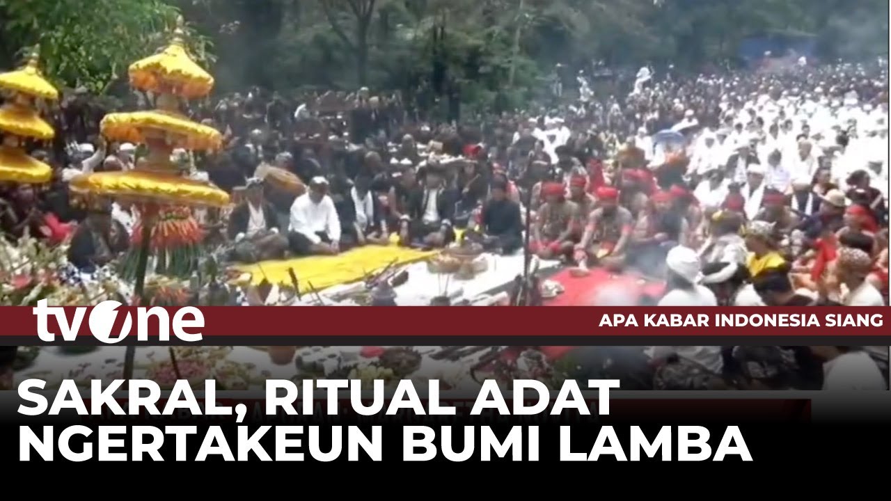 Ribuan Warga dari Suku Se-Nusantara Gelar Ritual Adat | AKIS tvOne