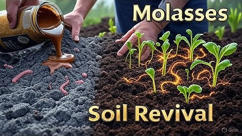 Molasses The Forgotten Liquid That Transforms Dead Soil Fast