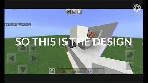 HOW TO BUILD A EASY REDSTONE ROOF BLOCK SWAPPER IN MINECRAFT BEDROCK EDITION ||