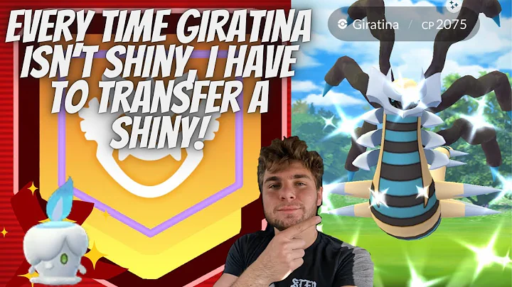 Every Time Giratina Isn’t Shiny, I Transfer a Shiny! (Pokemon Go Raid Challenge)