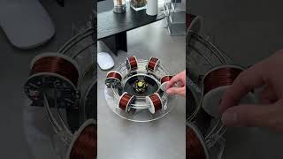 Electromagnetic eddy current accelerator gyroscope