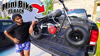 The Mini Bike Is Alive BUT Has Issues...