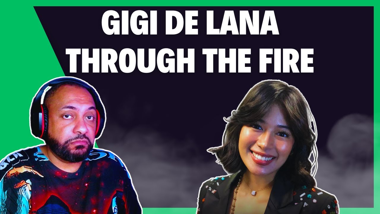 FIRST TIME REACTING TO | Gigi De Lana | Through the Fire × Piano in The Dark