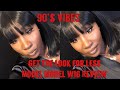 Affordable slay $14.99 Model Model wig review/90’s vibes