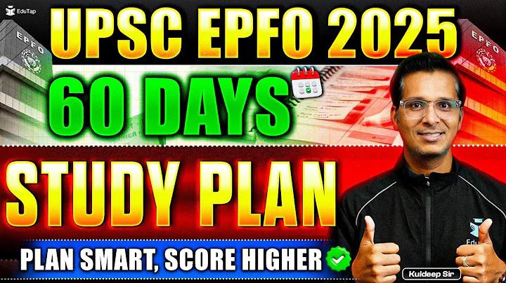 How to Prepare for UPSC EPFO 2025 | UPSC EPFO EO AO APFC Online Preparation Strategy to Crack/Clear