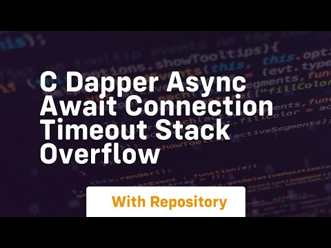 c Dapper async