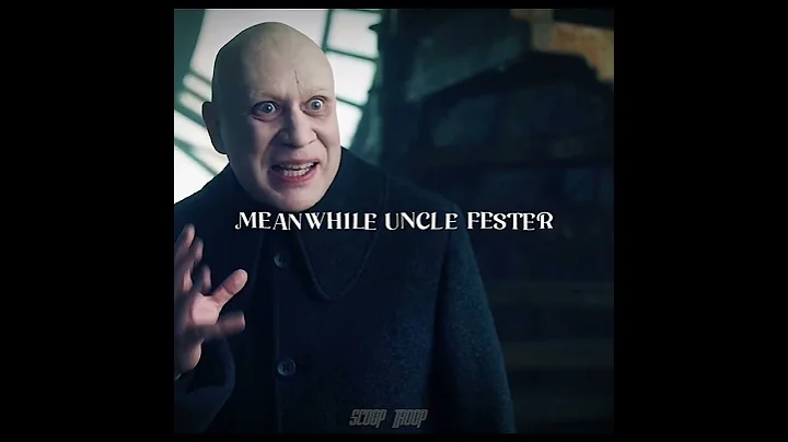 😱 Agnes DeMillie’s Shocking Moment with Uncle Fester | Wednesday Season  2 #wednesday #edit #shorts