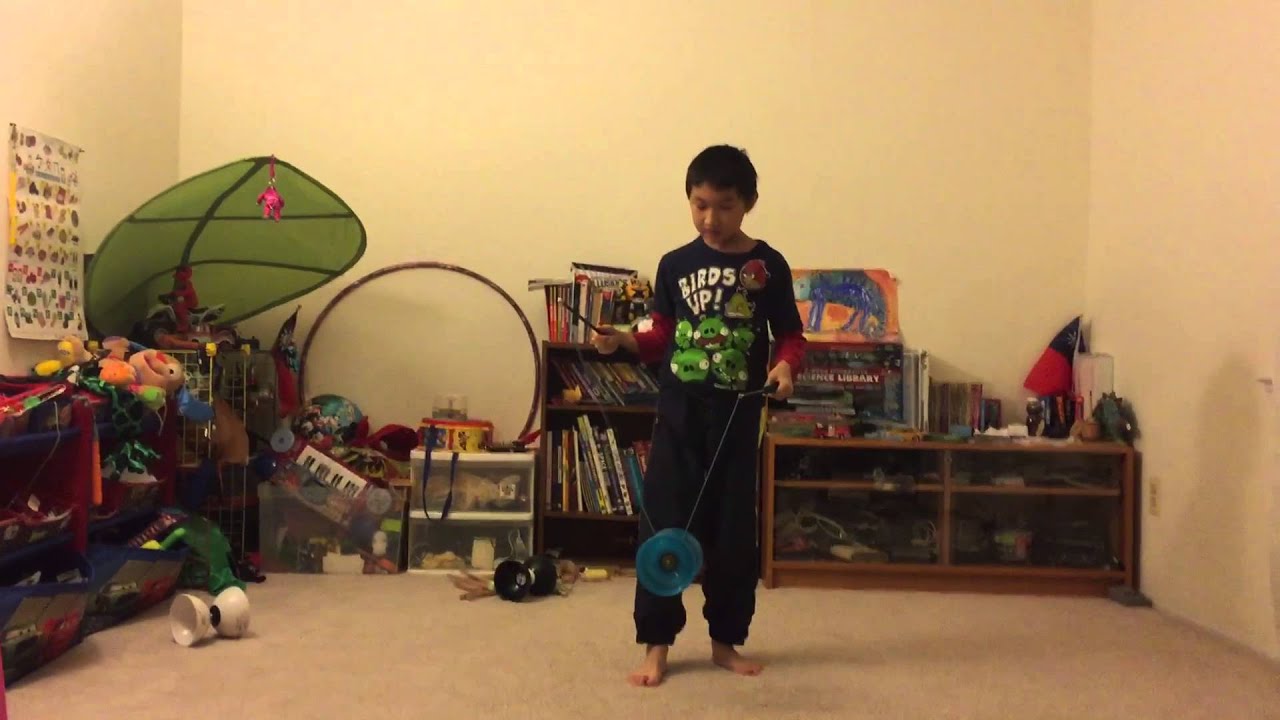 Chinese YoYo intermediate trick 12 Jump rope YouTube