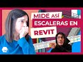 Medir escaleras con Revit y Arquímedes